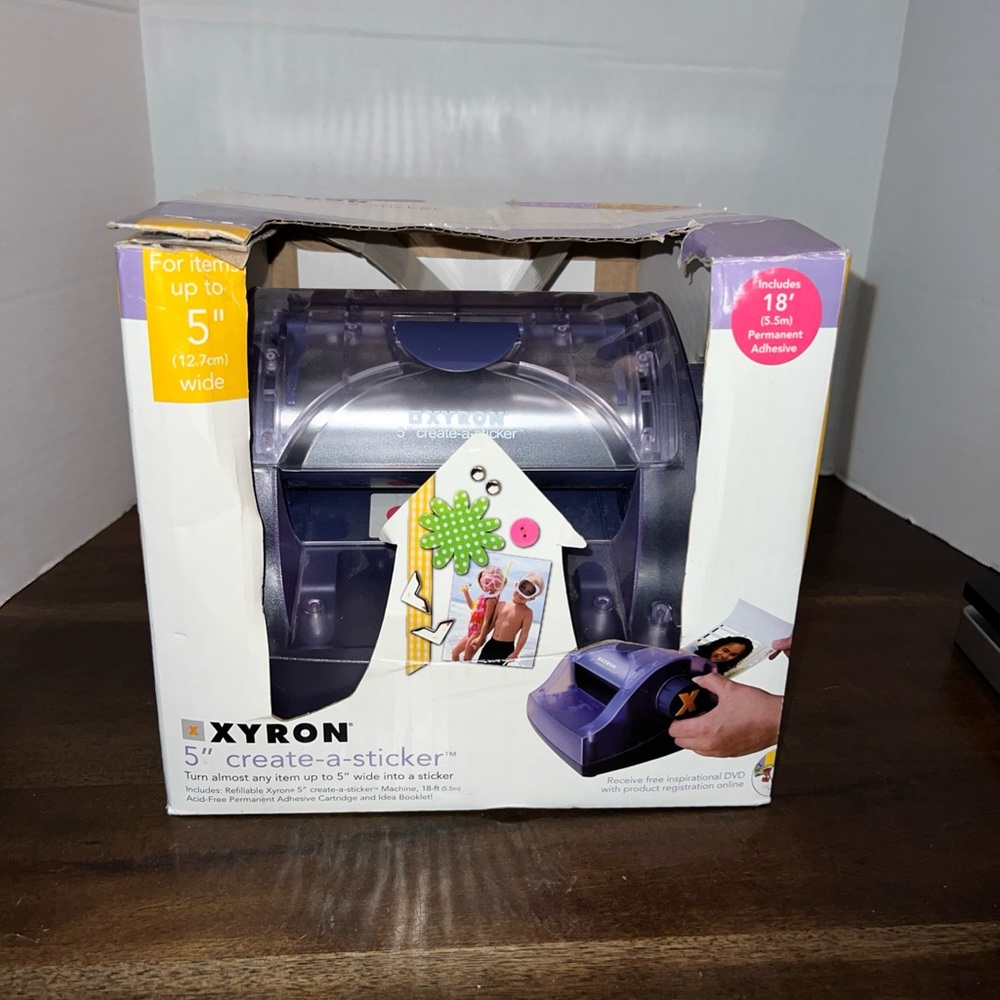 XYRON  5” Create-a-Sticker Sticker Maker Machine Model 500